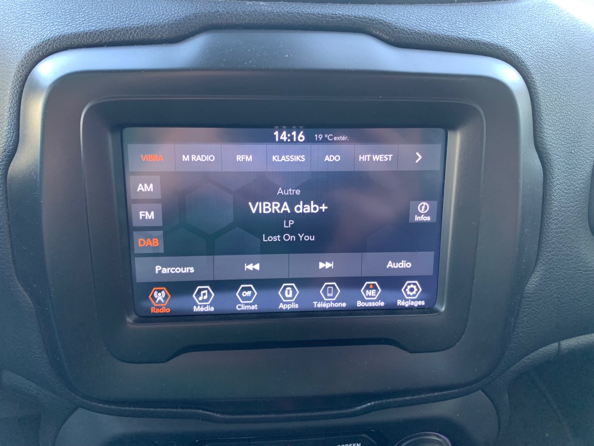 Jeep Renegade 120 ch | Limited | Caméra de recul | Régulateur de vitesse | Avertisseur Angles Morts