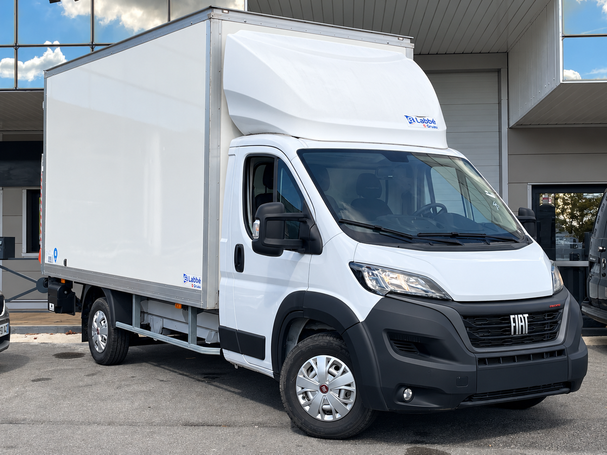 Fiat Ducato 3.5 maxi L 3.5T 20m3 hayon Dhollandia 140ch - Seulement 160 KMS