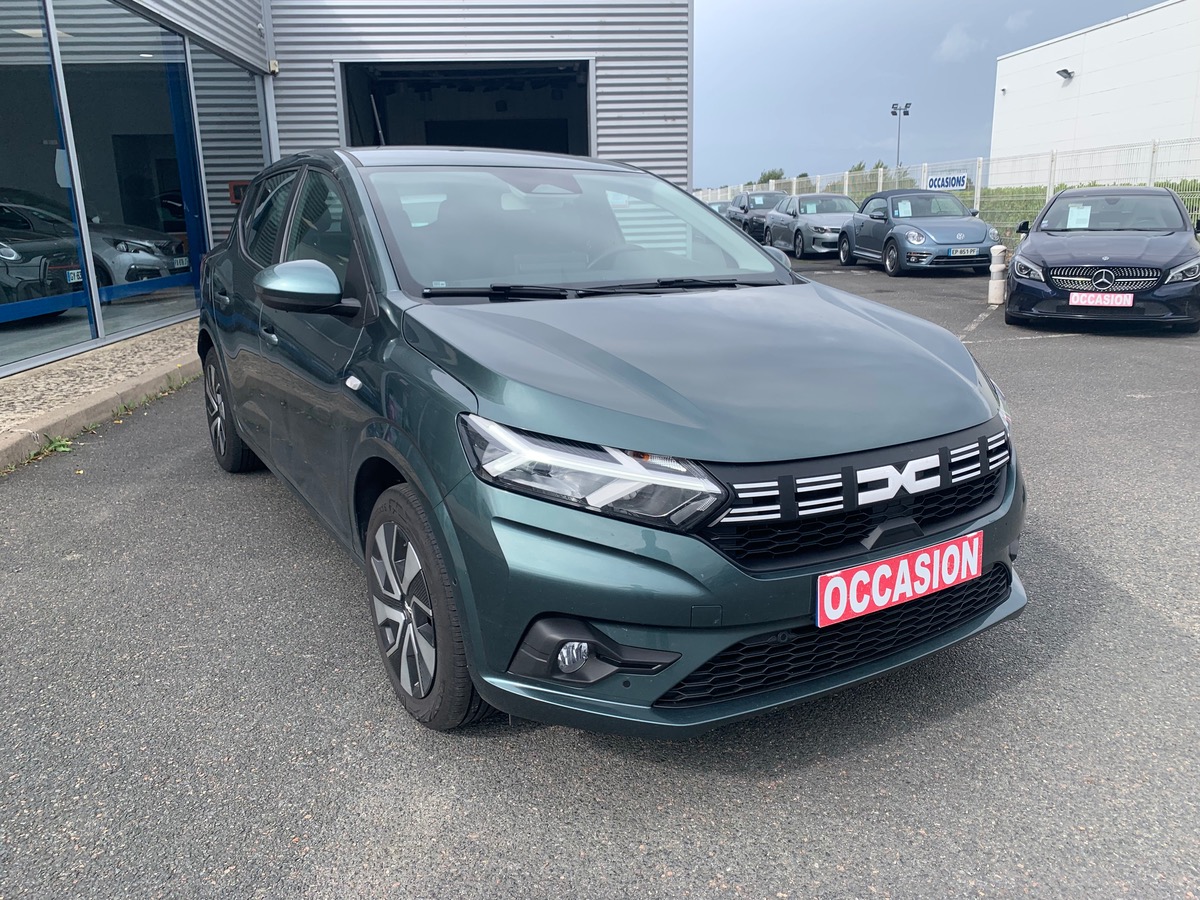 Dacia Sandero 100 ch | EXPRESSION | GPL | Première main | Caméra recul | Garantie constructeur