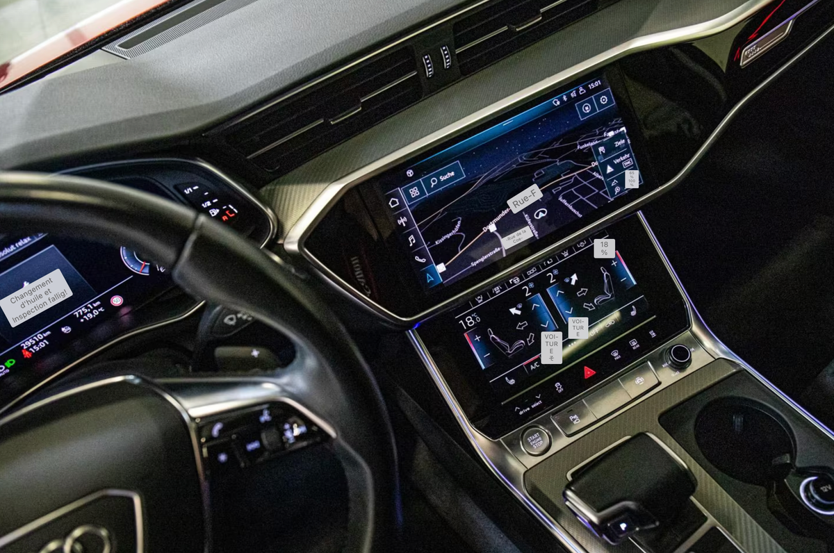 Audi A6 Avant 45 TFSI 245ch S tronic 7/B&O/Toit ouvrant/Matrix/VO allemand/Malus 4250e