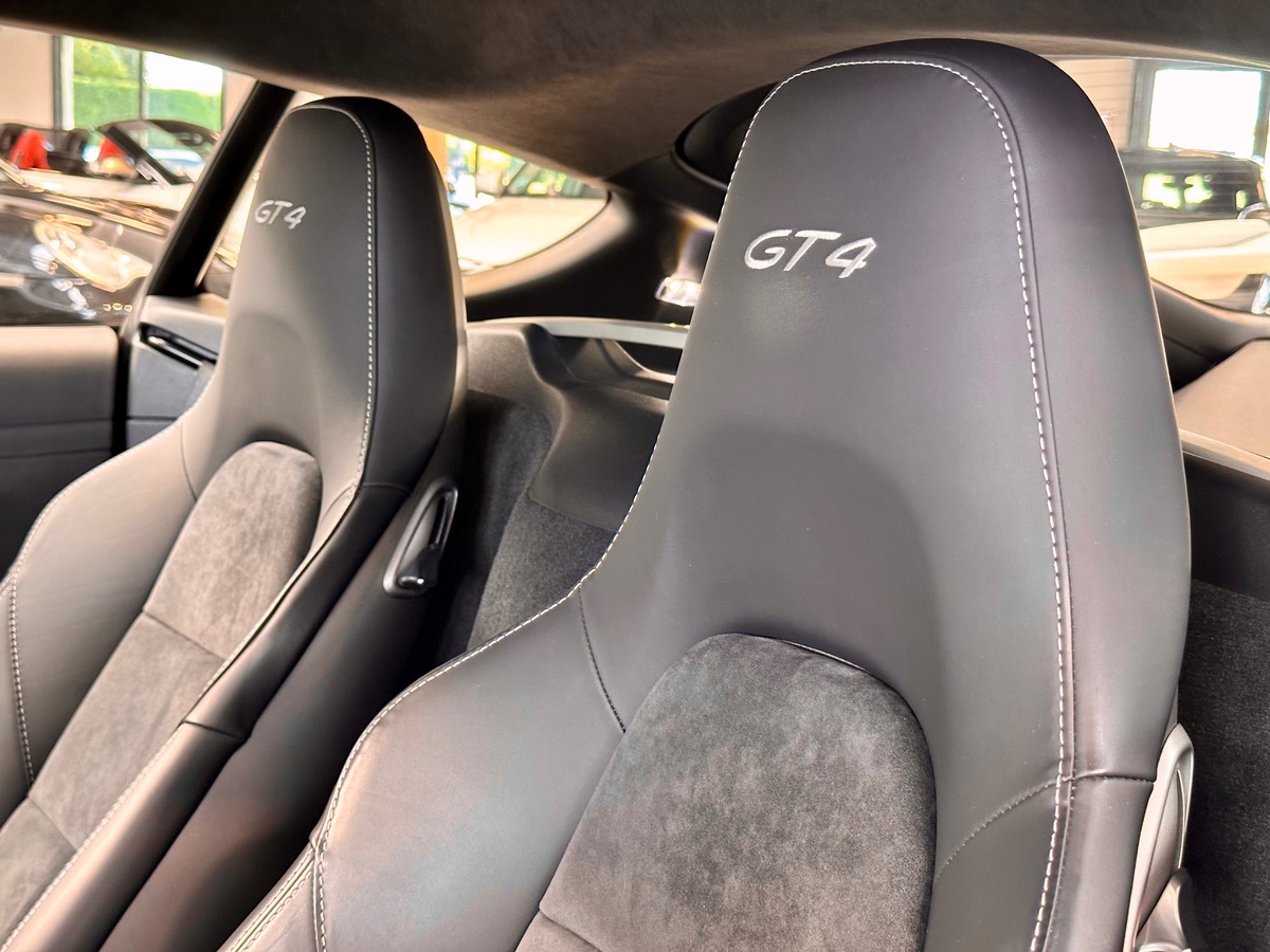 Porsche Cayman 981 GT4 3.8 385 Garantie Approved k