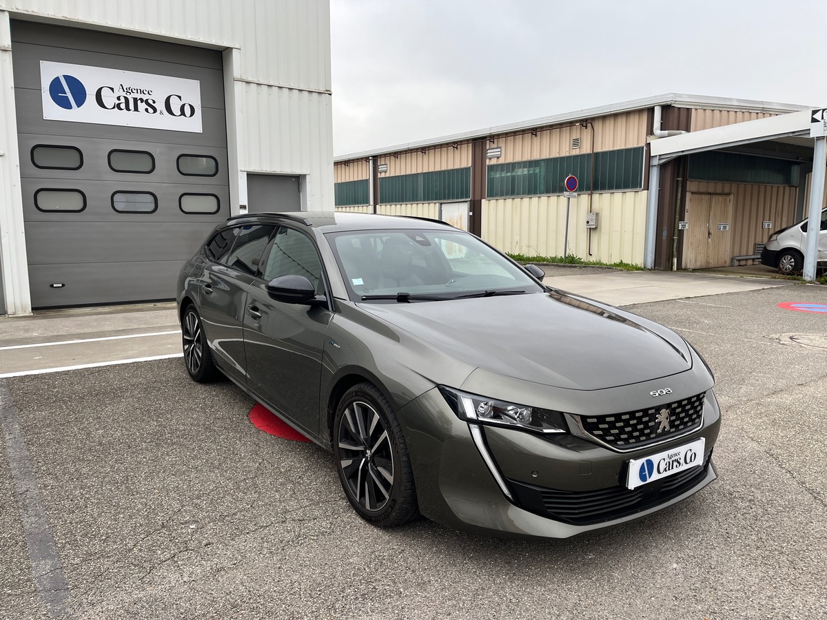 Peugeot 508 SW HYBRID 225ch GT e-EAT8, Suivi complet Peugeot, Sièges Alcantara, Audio FOCAL