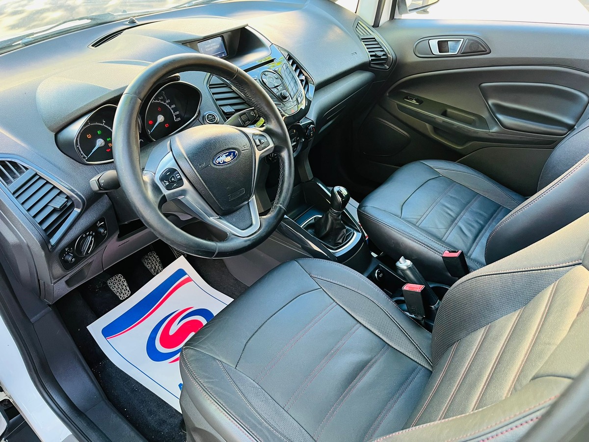 Ford EcoSport Titanium - 1.5 Tdci 95Cv Bv5 - 2ème Main - Cuir - 4xCb - Reprise Possible