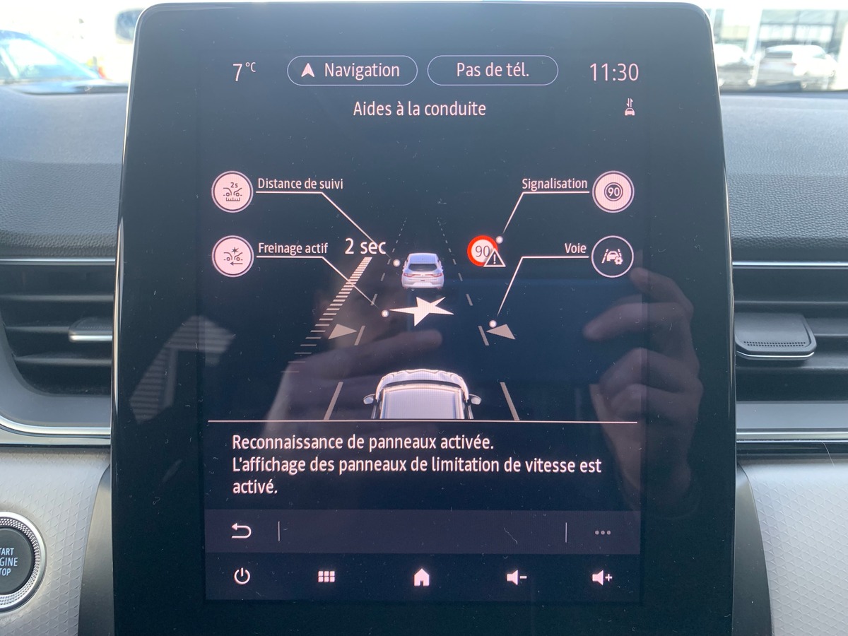 RENAULT Captur 160 ch | E-Tech Plug-in | Intens | Caméra de recul
