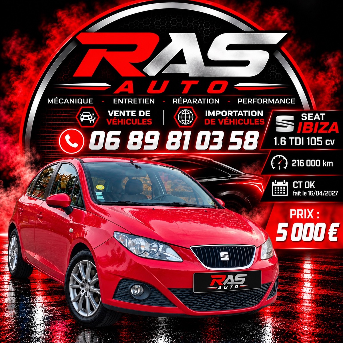 Aperçu de l'annonce : Seat Ibiza