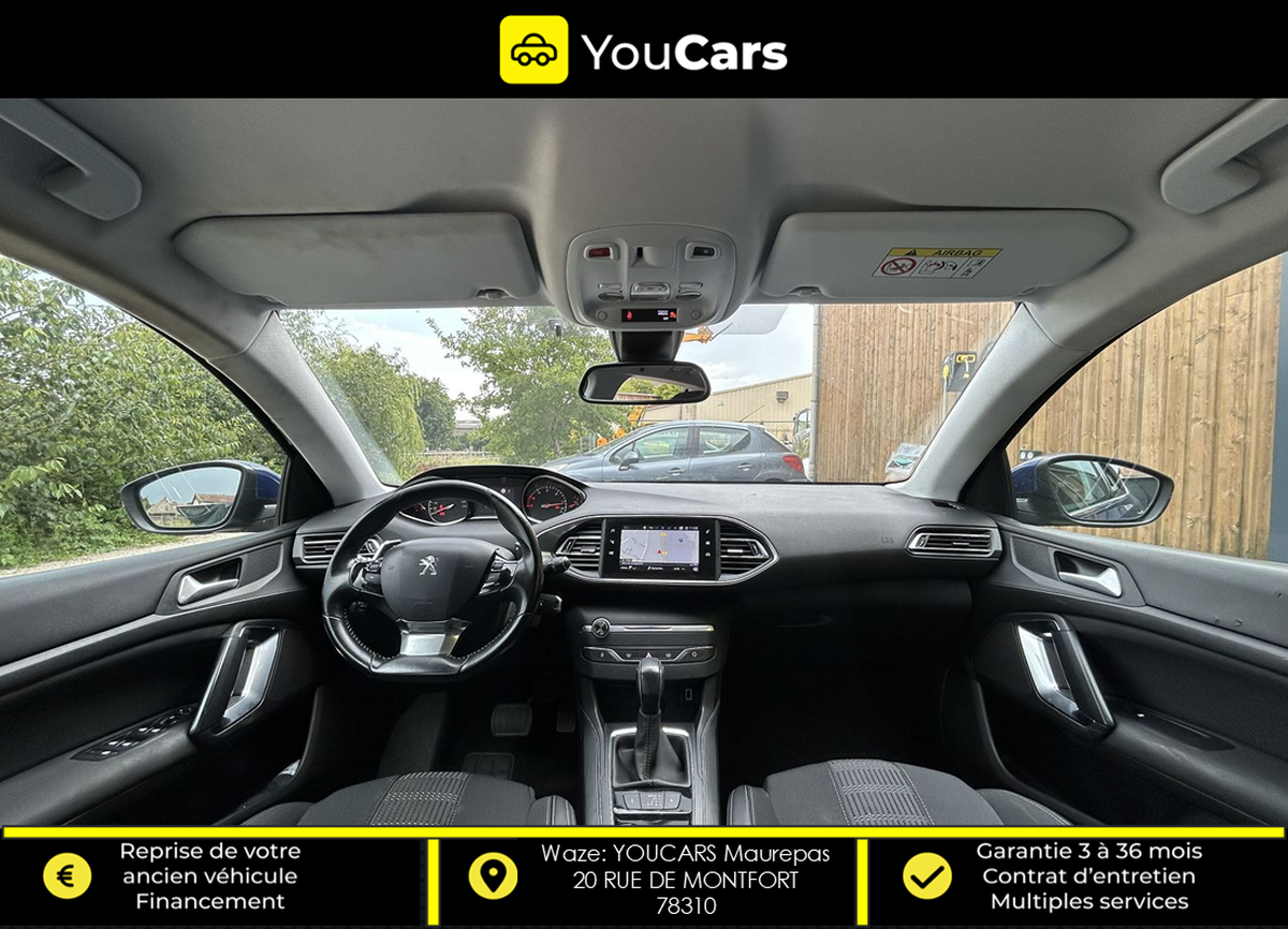 Peugeot 308 ACTIVE BUSINESS R 1.5 BlueHDi EAT6 130 cv BOITE AUTO - CARPLAY - RADAR DE RECUL