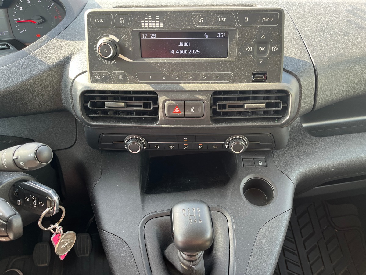 Peugeot Rifter ACTIVE BUSINESS, 1.5 BLUEHDI 100ch, ATTELAGE, FEUX AUTOMATIQUE