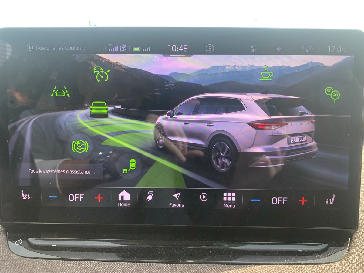 Skoda Enyaq 180 chevaux | iV60 | Apple car Play | Régulateur vitesse adaptatif | Siéges chauffants