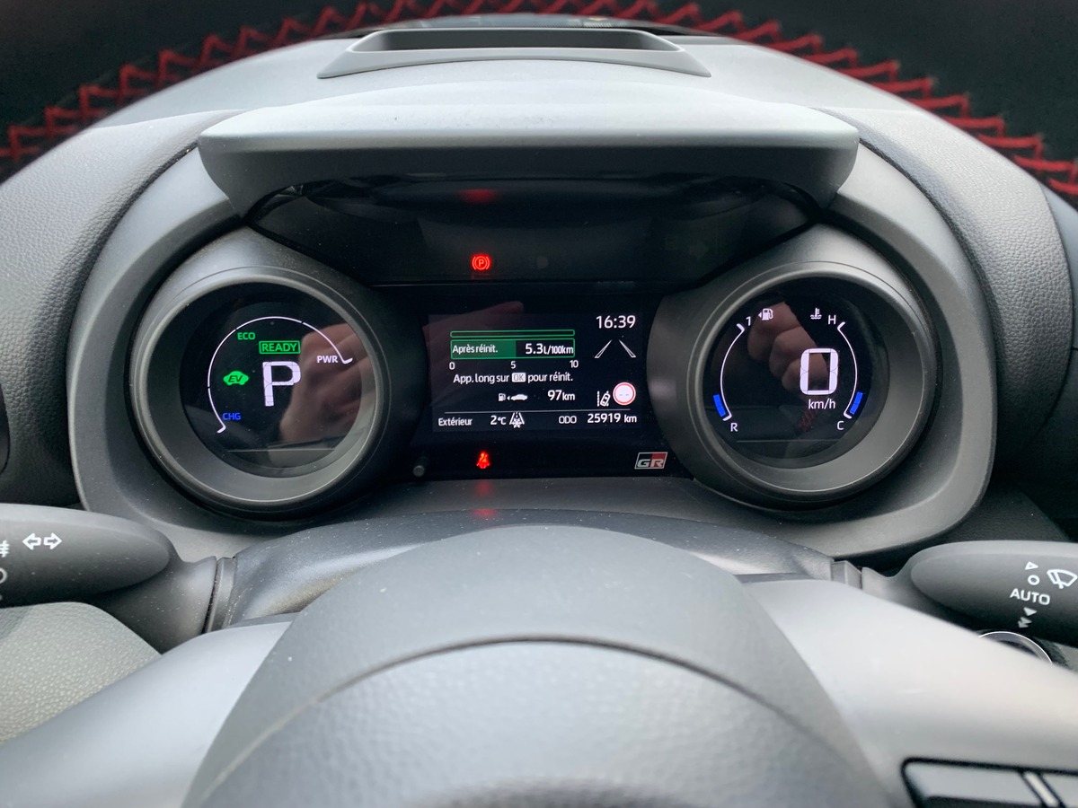 Toyota Yaris GR 116 ch | GR SPORT | Contrat Maintenance 4 ans ou 45000 kilométres en date du 22/07/2023