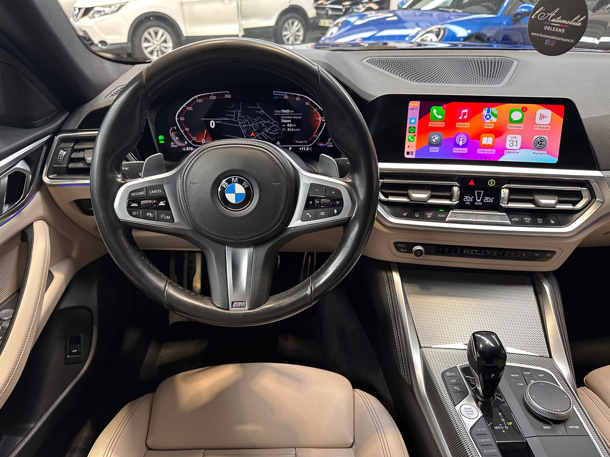 Bmw Série 4 Gran Coupé 420 d 190 cv M SPORT 420d - 1ère Main / Suivi Concession / Attelage élec
