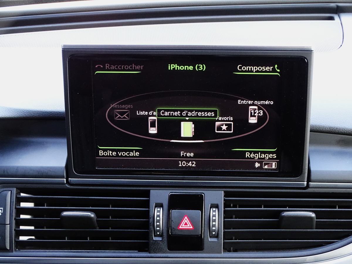 Audi A6 IV (2) AVANT 3.0 TDI 218 Ch S-LINE / Pack Noir  / Toit Pano / Sièges élec - STronic BVA