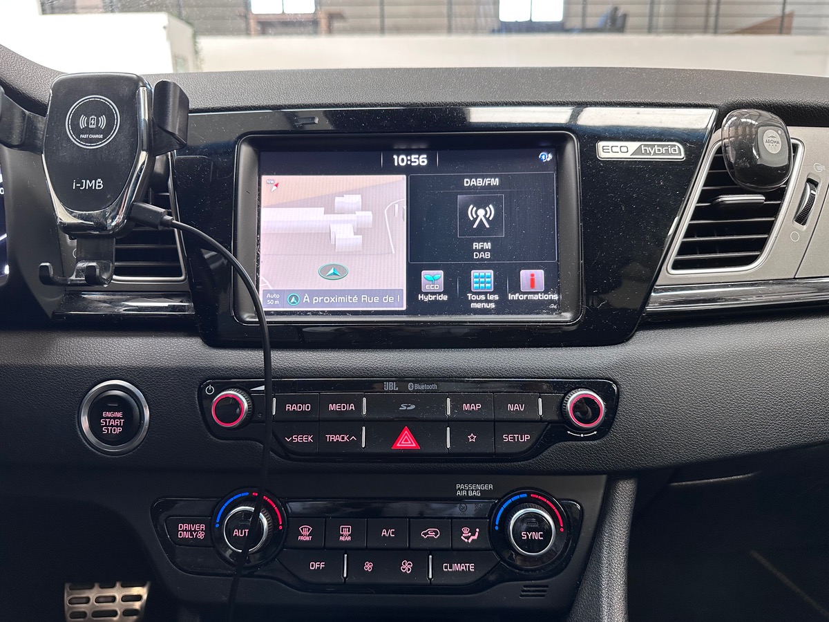 Kia Niro 1.6 GDI HYBRIDE 141 PREMIUM DCT6  Entretien complet KIA / Garantie KIA jusqu'en Juin 2026