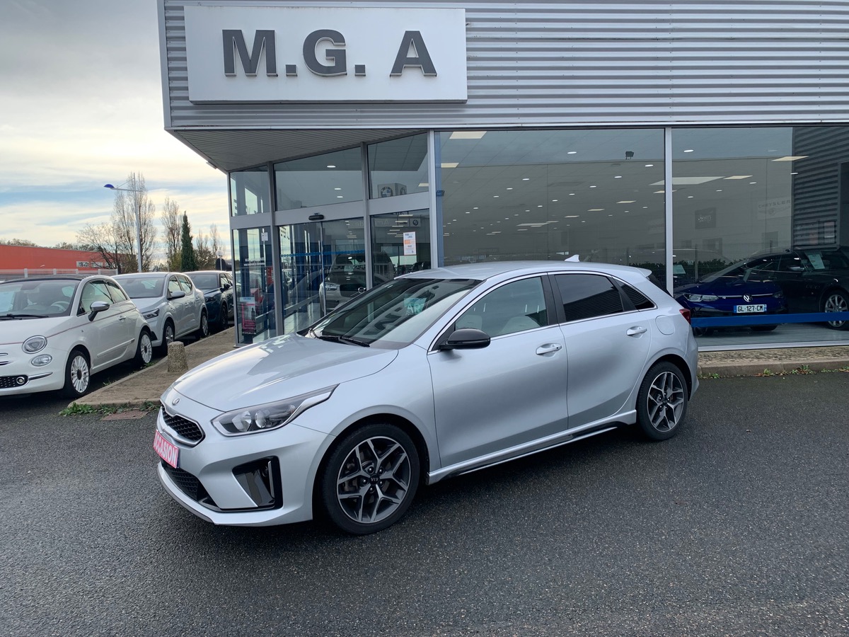 Kia Ceed 136 ch | GT LINE | Caméra Recul | GPS | Régulateur vitesse | Palettes vitesses au Volant