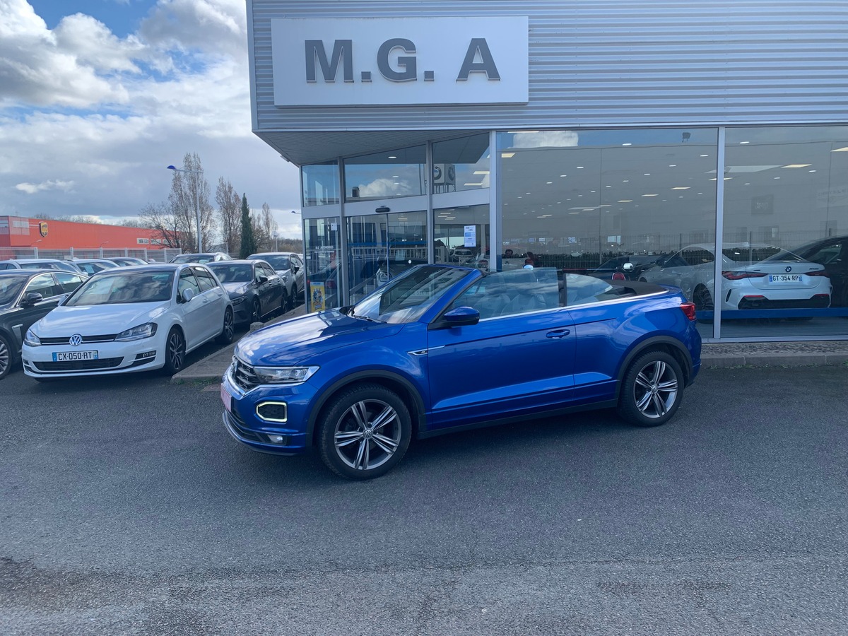 Volkswagen T-Roc Cabriolet 150 ch | R-line | Caméra de recul | Apple car play | Régulateur vitesse