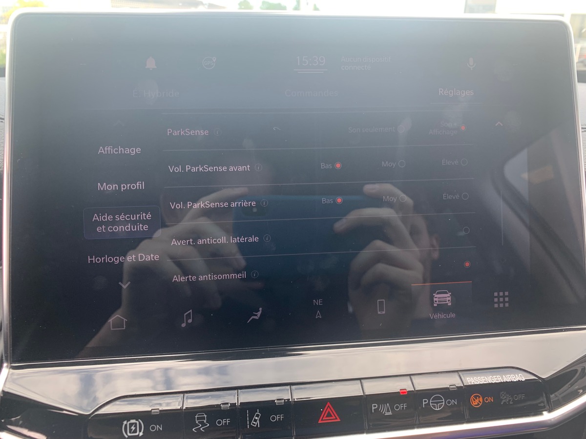 Jeep Compass 190 ch | Limited | Apple car Play | Caméra de recul | Régulateur de vitesse adaptatif