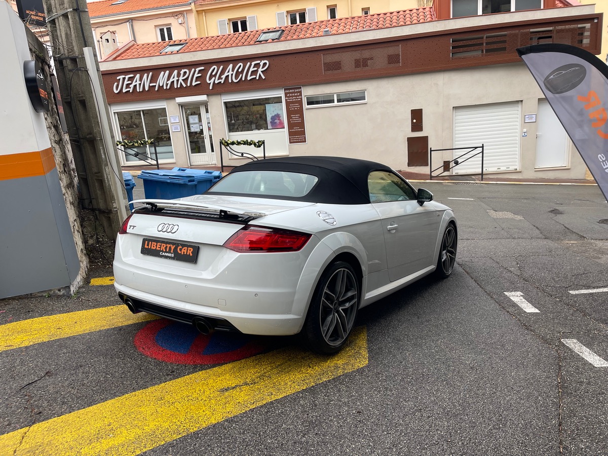 Audi TT Roadster 2.0 TFSI 230 CV / 1er Main / KM Réel / Jantes RS / S Line