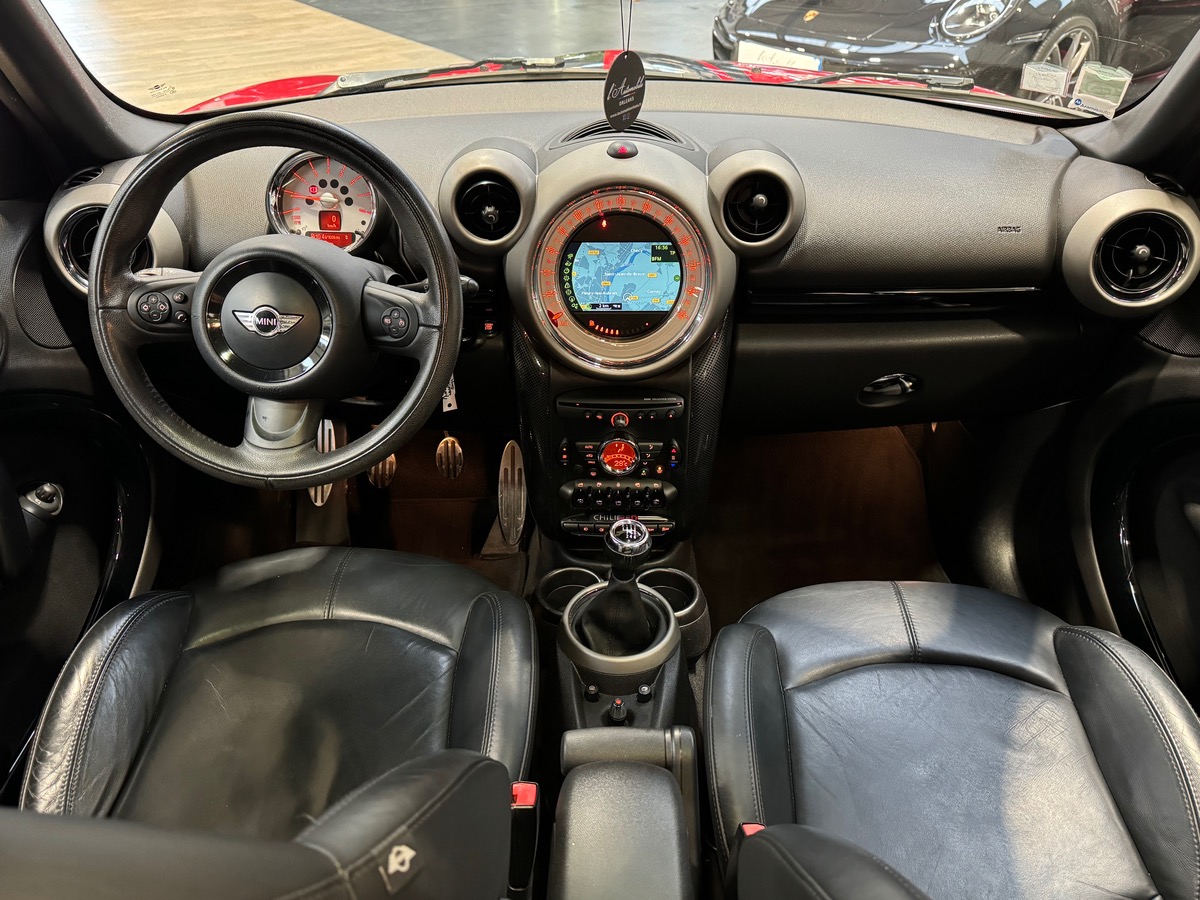 Mini Countryman (R60) COOPER S 184CV TOIT OUVRANT PANORAMIQUE CHILI RED B