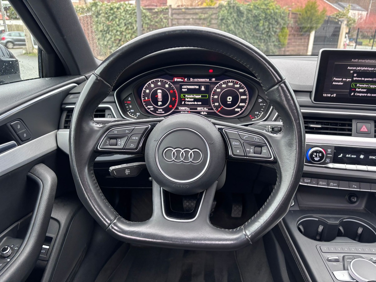 Audi A4 Avant 2.0 TFSI S-Tronic - Française - Suivi d'entretiens - CARPLAY