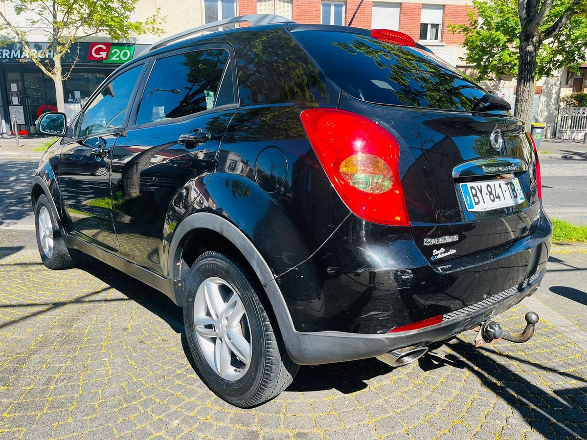Ssangyong Korando - Confort - Awd 4x4 - 2.0 xdi 175cv BVM6 - 2ème Main - 4xCb - Reprises