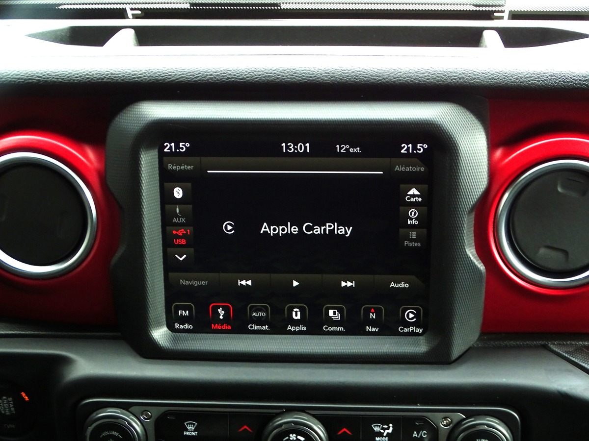 Jeep Wrangler 2.0 I T 272 Ch RUBICON AUTO 2P HARD TOP / CARPLAY / ROUES ORIGINE