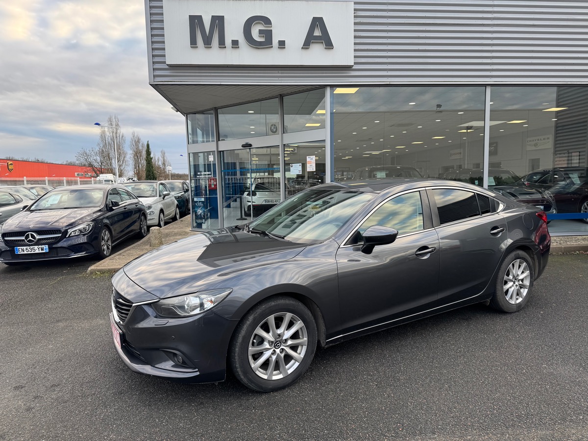Mazda 6 150 ch | Elegance | Historique d'entretiens | GPS | Jantes Alu | Régulateur de vitesse