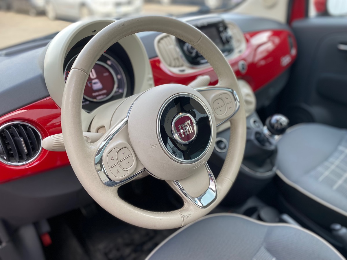 Fiat 500 1.2 MPI 69 LOUNGE TOIT PANORAMIQUE