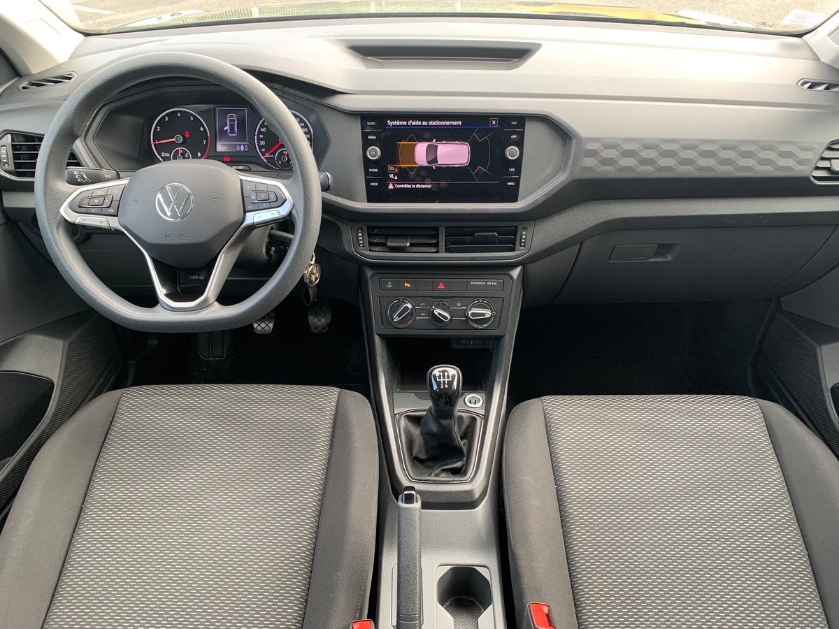 Volkswagen T-Cross 95 ch | Base | Attelage | Pack Stationnement arriére avant | Climatisation