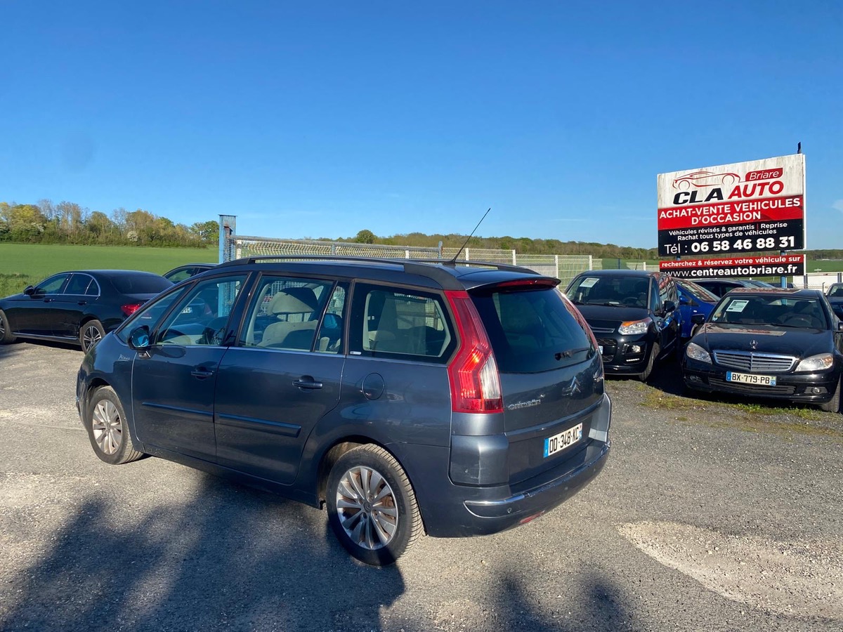 Citroën Grand C4 Picasso 7 places 1.6 hdi 110cv boîte automatique 