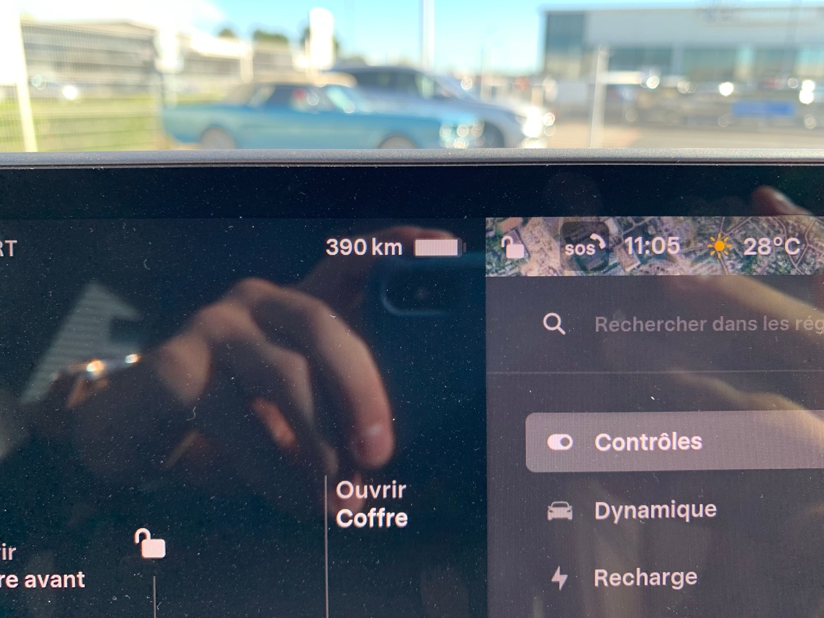 Tesla Model 3 283 ch | Caméra recul | Toit panoramique | GPS | Cuir | Sièges électriques chauffants