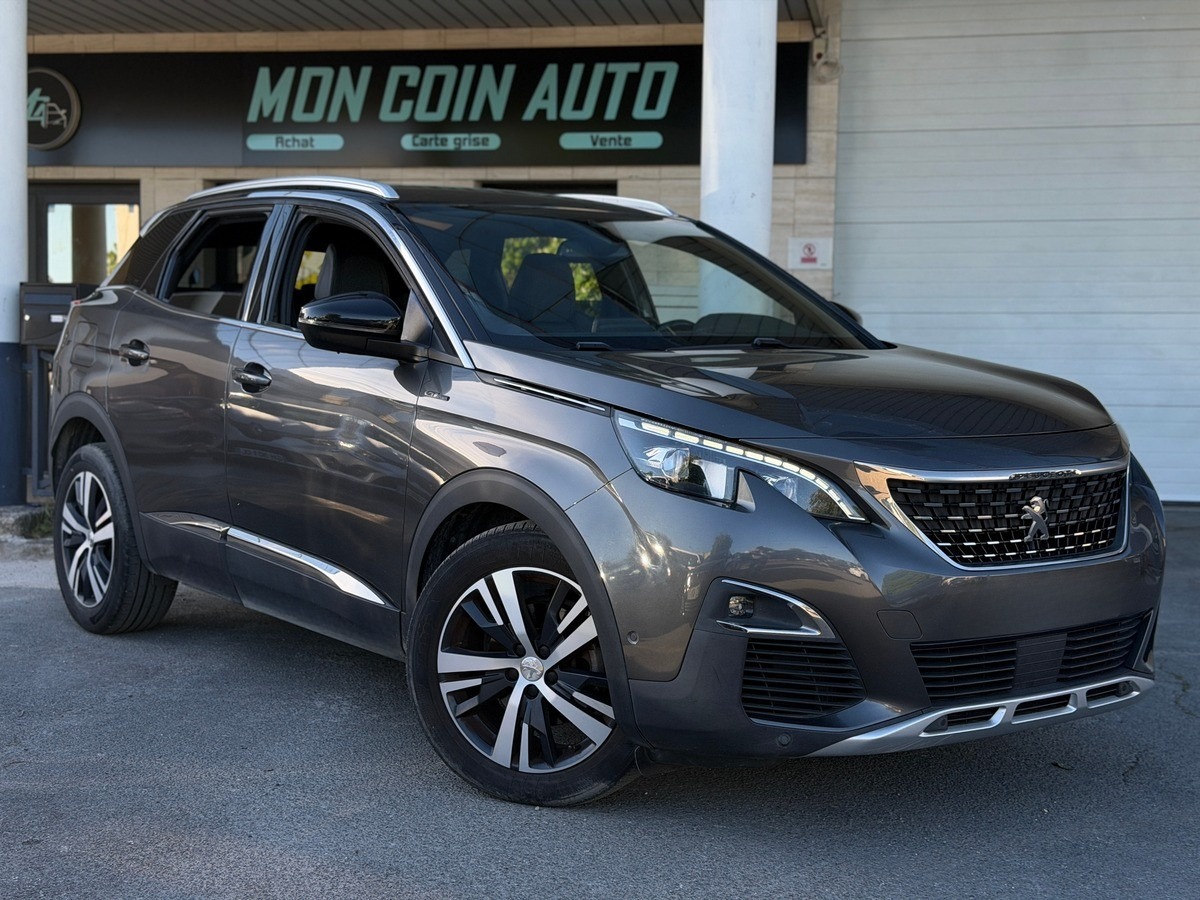 Peugeot 3008 II Gt line 1.2 THP EAT6  130 cv - Distrib OK - Caméra 360