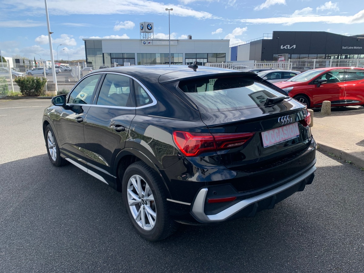 Audi Q3 Sportback 150 ch | S-Line | Caméra de recul | Apple car Play | Coffre assisté électriquement
