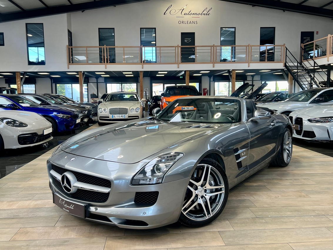Mercedes-Benz SLS Roadster 6.3 V8 571 cv AMG SPEEDSHIFT DCT7 CAB/Carbone/Bang & Olufsen/