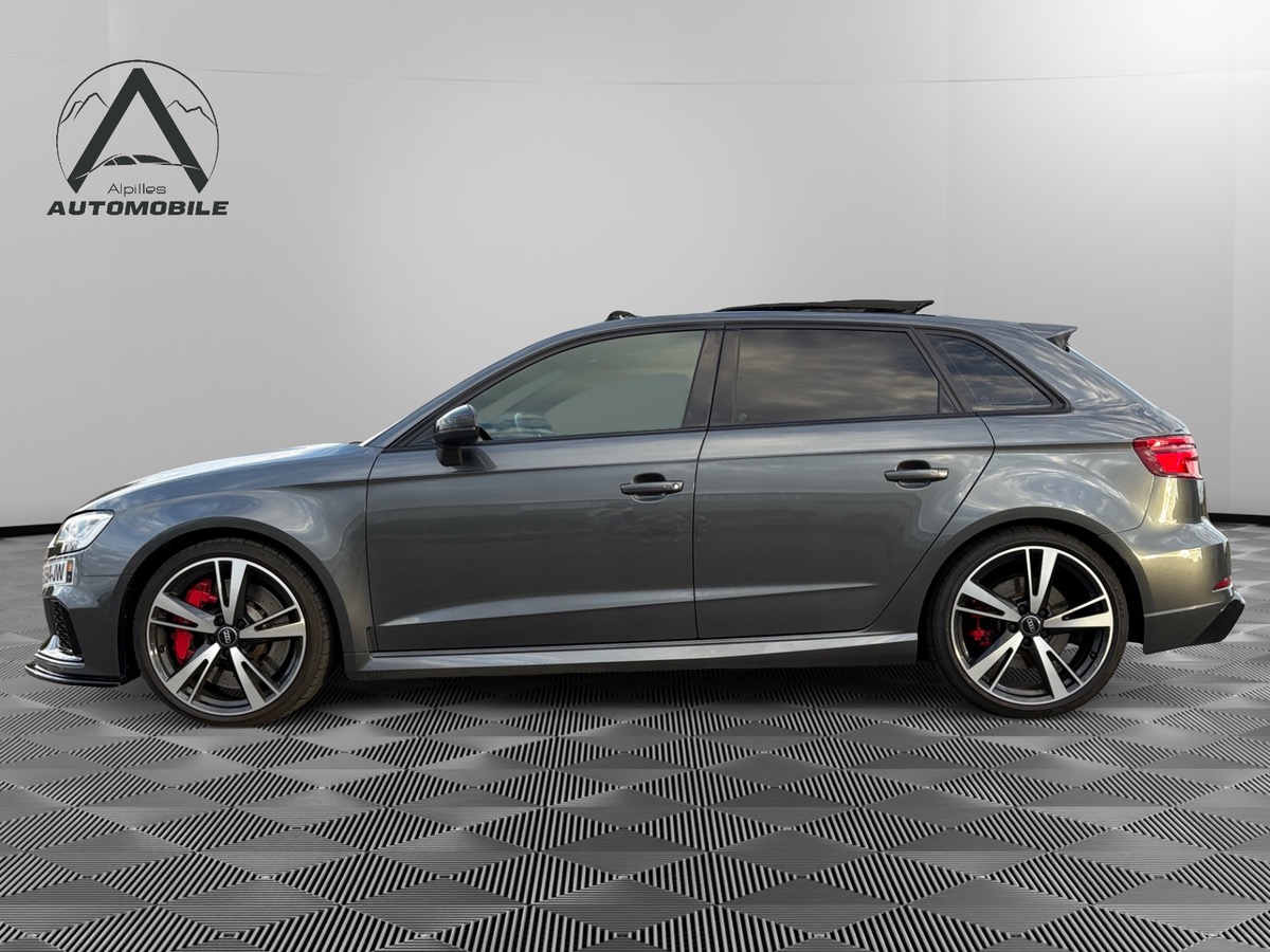 Audi RS3 Sportback 8V2 DAZA / TOIT OUVRANT / ORIGINE FRANCE / STAGE 2 PST PERFORMANCE 550 CH