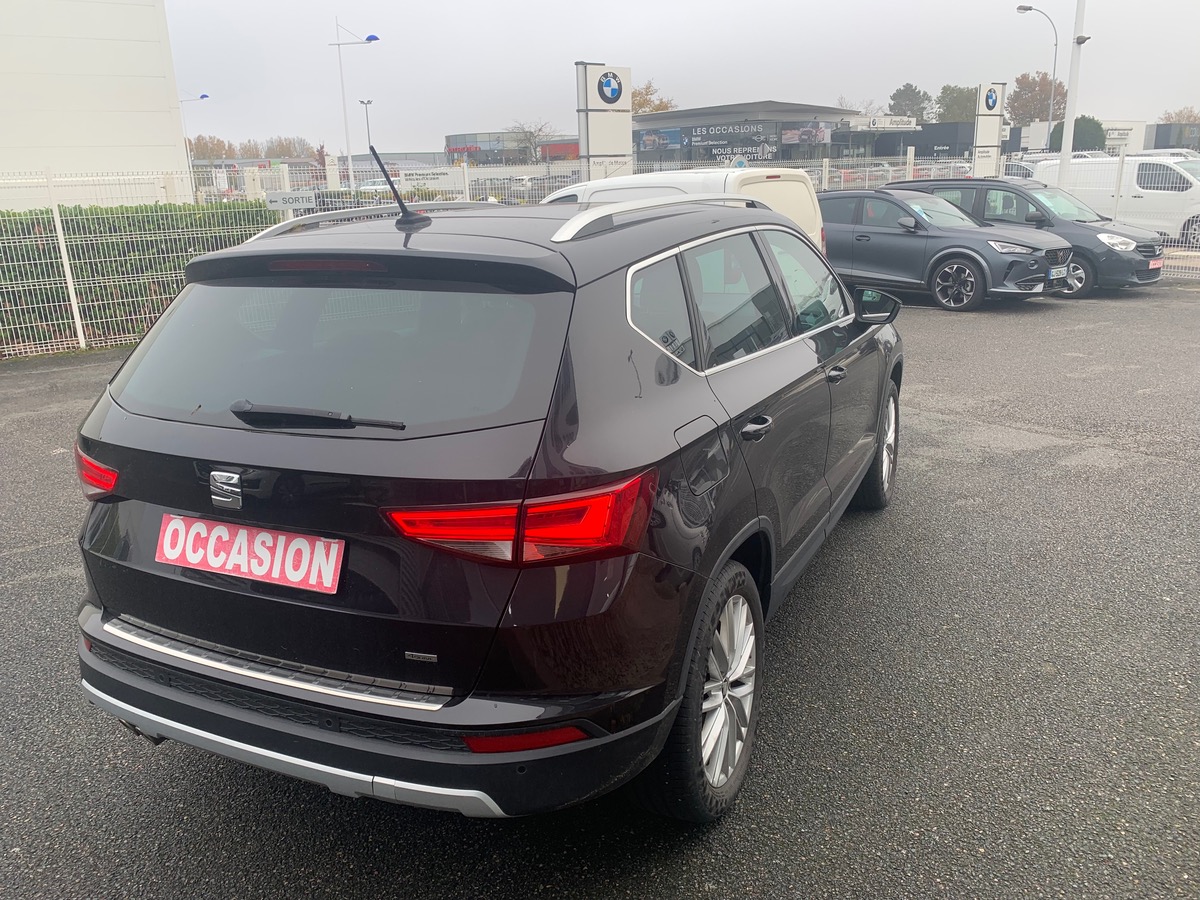 Seat Ateca 190 ch | 4Drive DSG | Grand toit ouvrant panoramique | Hayon électrique | Intérieur cuir