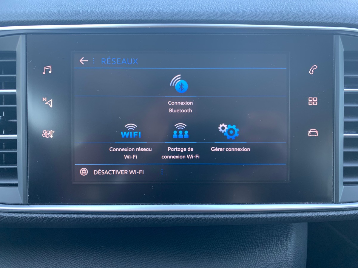 Peugeot 308 SW ALLURE | 150 ch | 1iére MAIN | Mirror screen | Pack Side Security | Siéges chauffants