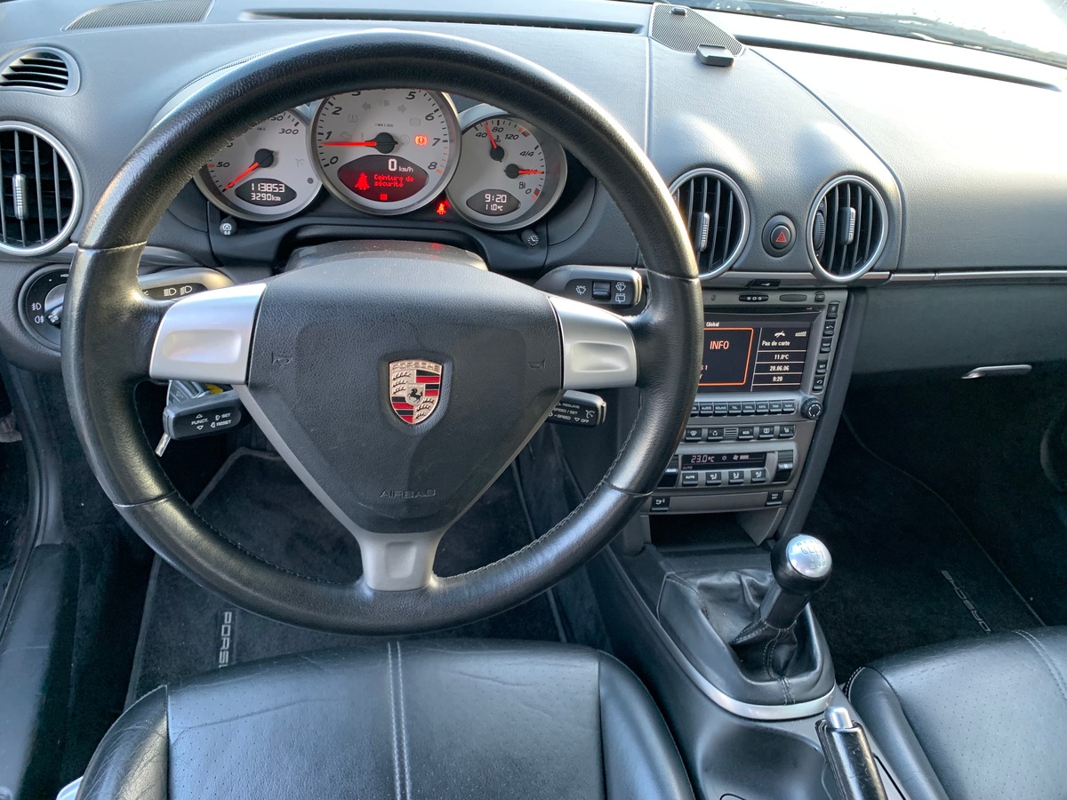 Porsche 987 295 ch | Clim auto | Siège chauffant | Sellerie cuir | Essuie glace arriére | Jantes 19