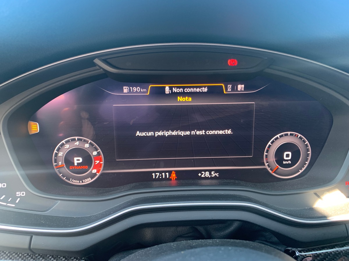 Audi RS5 450 ch | Quattro | Toit ouvrant | Caméra de recul | Affichage tête haute | Apple car Play