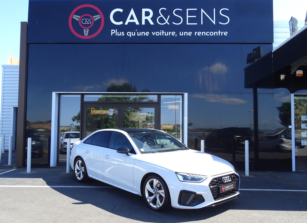 Audi A4 V (3) 35 TDI 163 Ch S-LINE S-TRONIC PACK  BRILLANCE  NOIR AUDI EXCLUSIVE