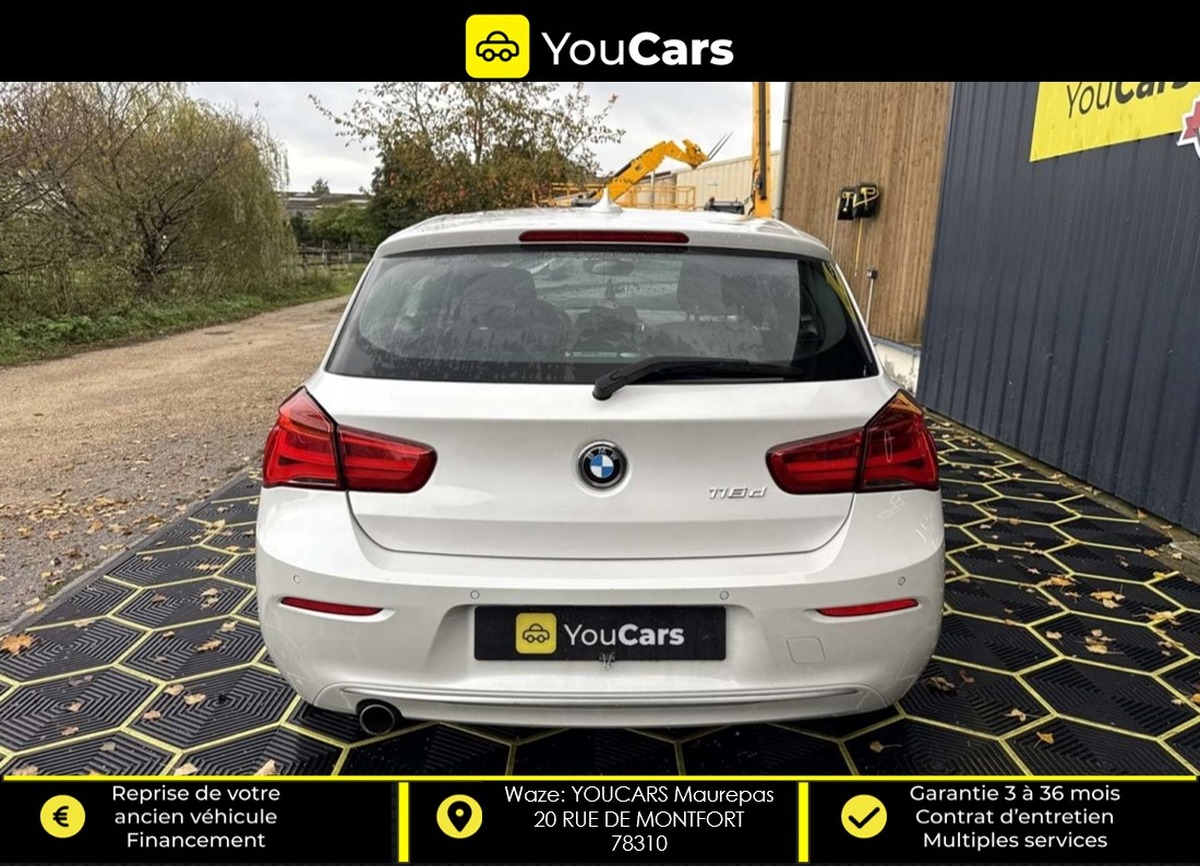Bmw Série 1 5 PORTES 118d 2.0 d 150 cv BOITE AUTO - RADAR DE RECUL - URBAN