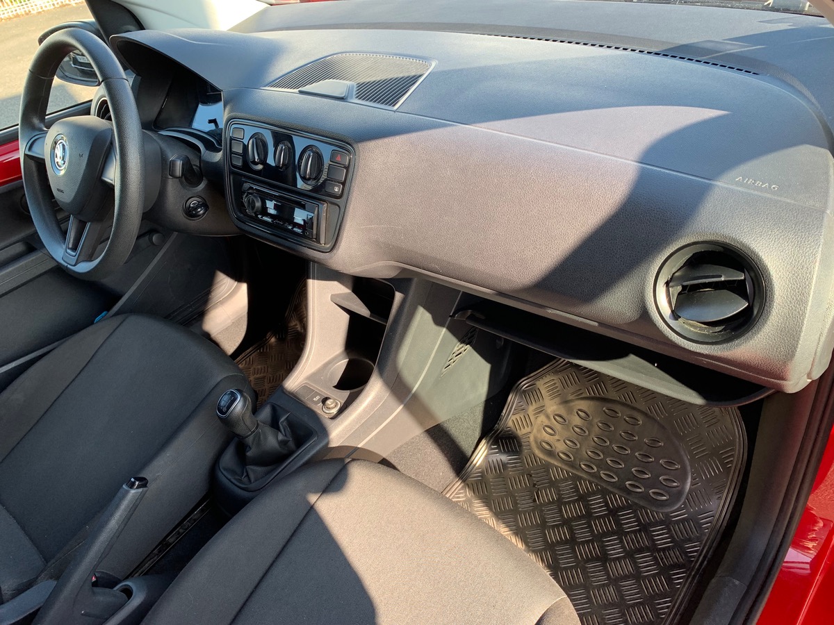 Skoda Citigo 60 ch | Rouge Tornado | ABS | Airbags | Dernier entretien à 50661 kms en 07/2025