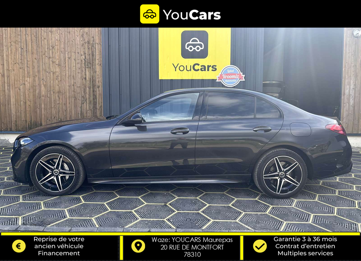 Mercedes-Benz Classe C 300e Hybride 313 cv ( 204 + 129 ) PREMIERE MAIN ENTRETIEN MERCEDES