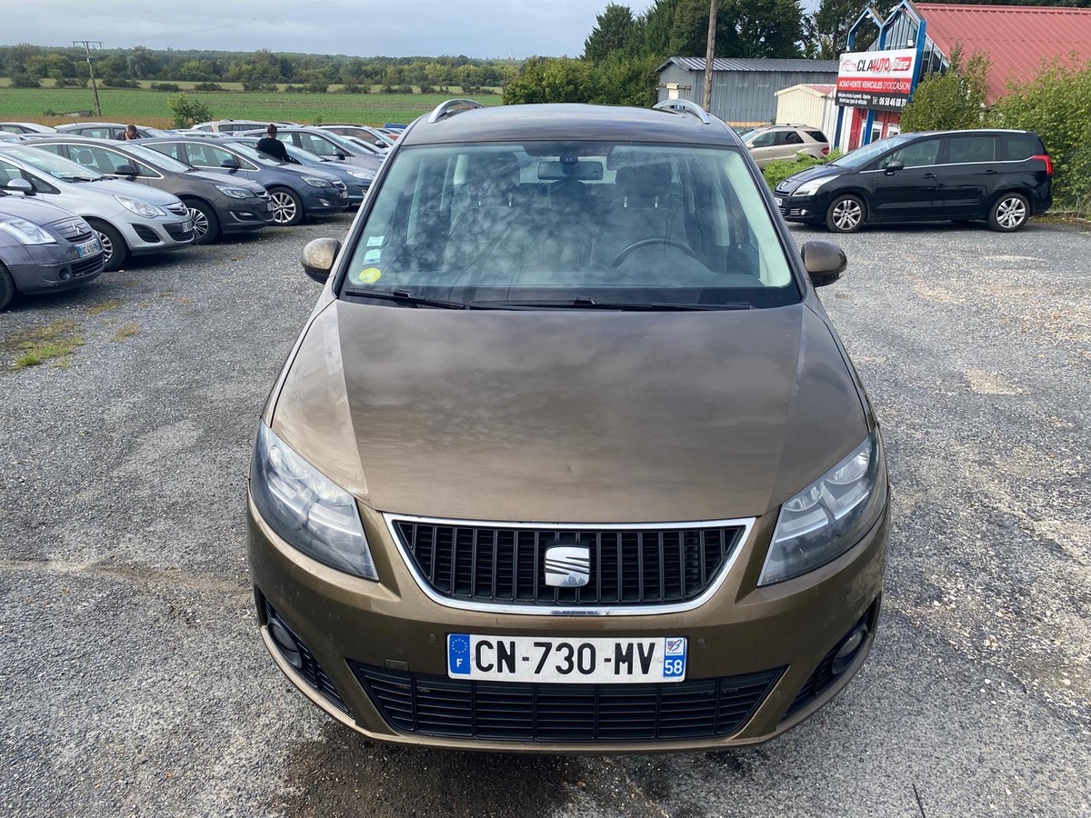 Seat Alhambra 2.0 tdi 140cv 7 places contrôle technique ok 