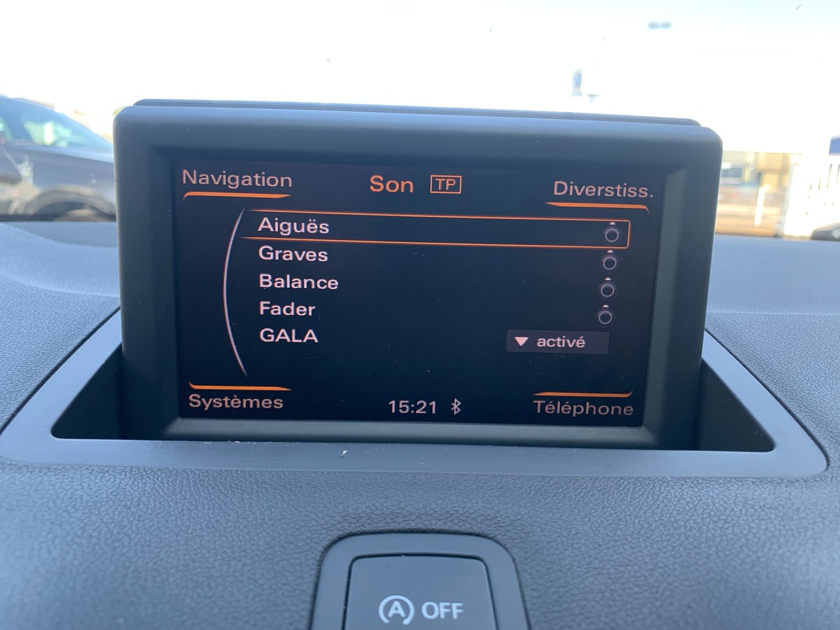 Audi A1 90 chevaux | Régulateur de vitesse | GPS |  Bluetooth | Climatisation | 3 Portes