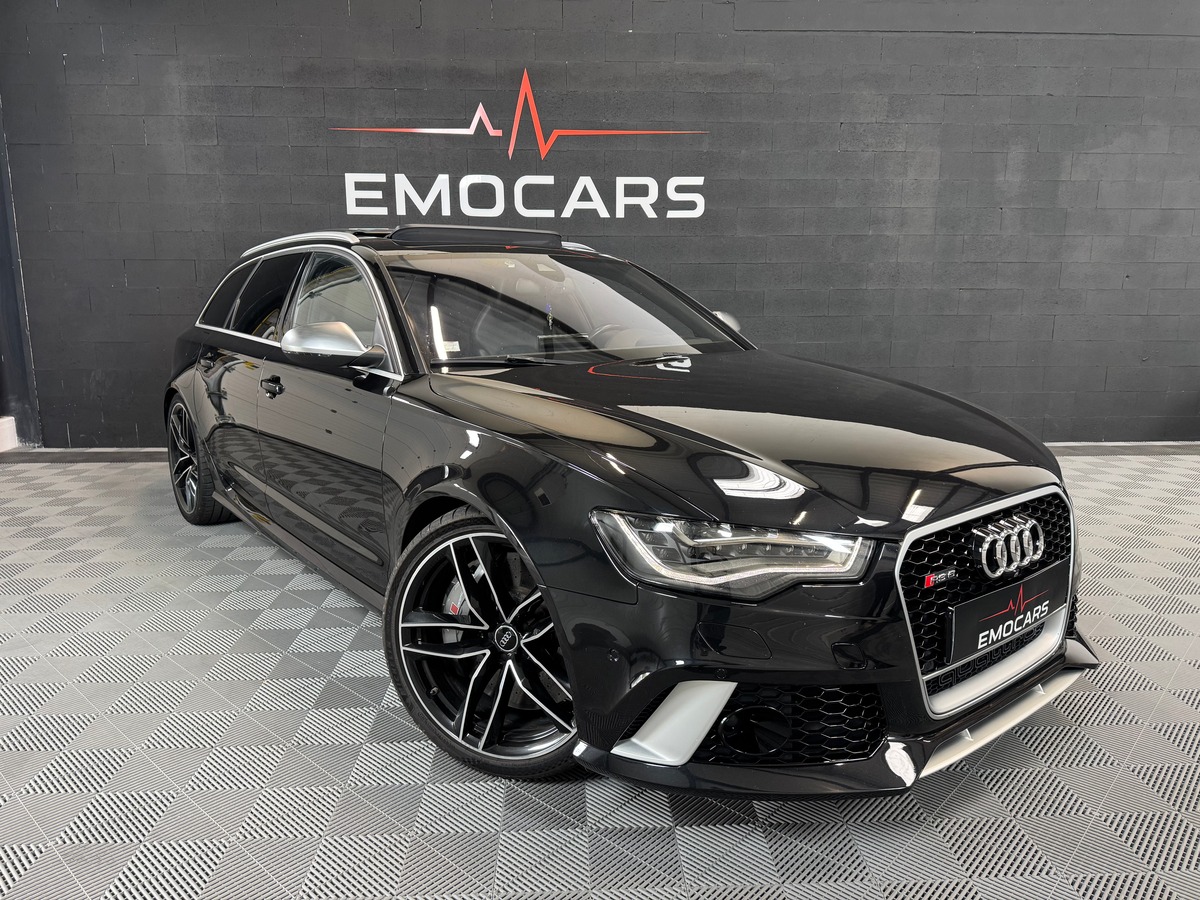 Audi RS6 AVANT C7 4.0 V8 TFSI 560CH QUATTRO - FREINS CÉRAMIQUE - ORIGINE FRANCE