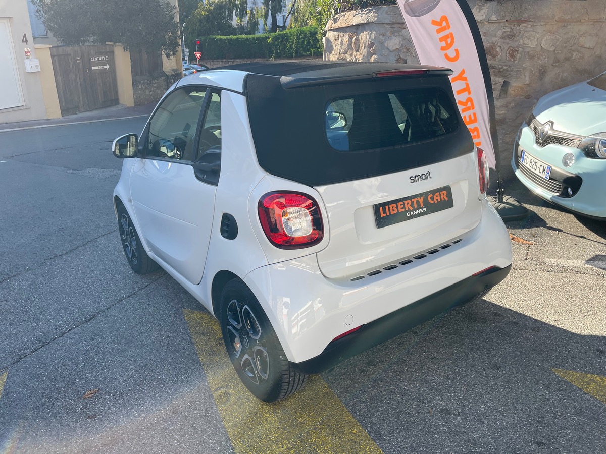 Smart FORTWO Cabriolet 90 CV / Caméra de recul / GPS / Jantes / KM Réel