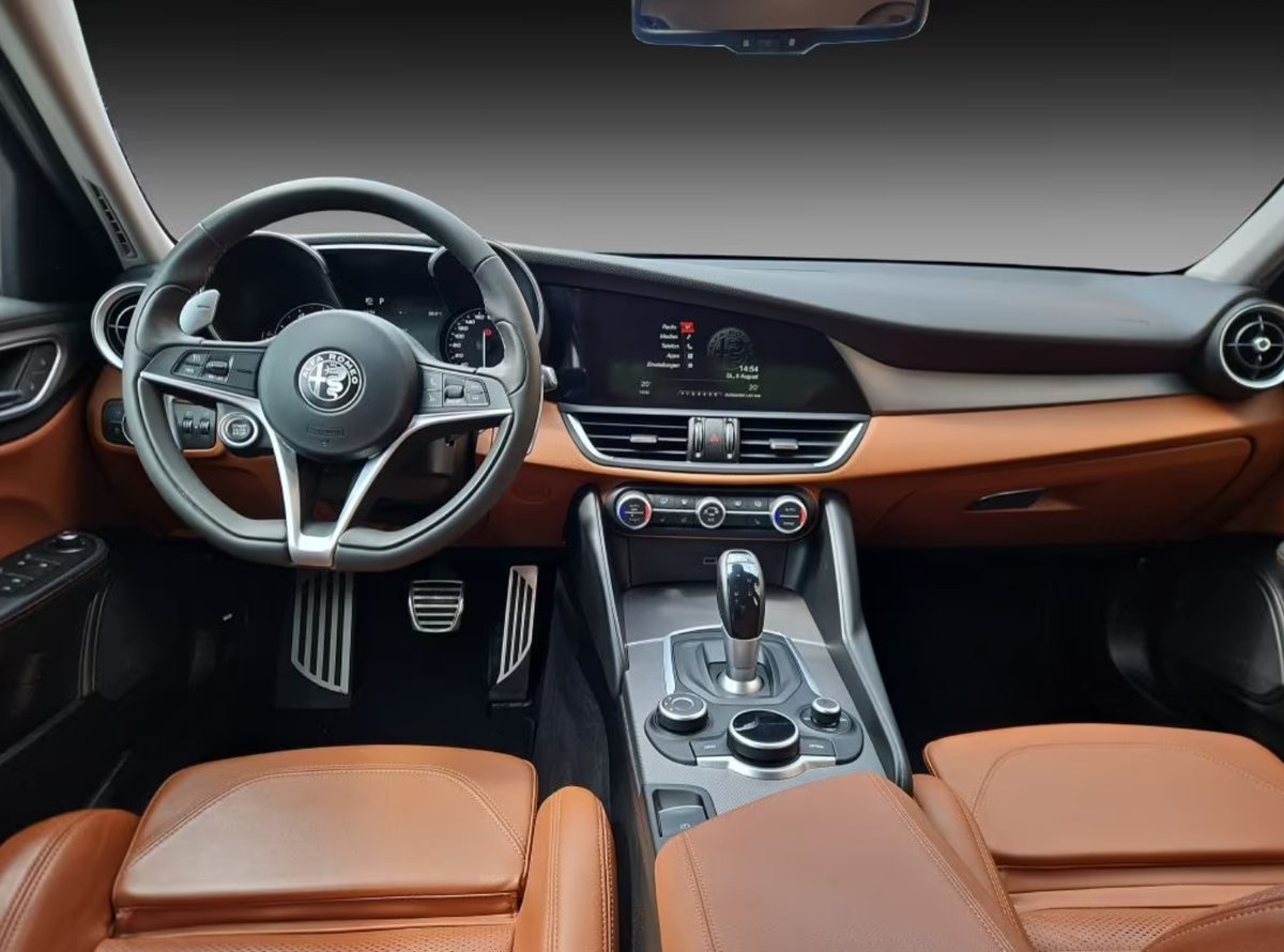 Alfa Romeo Giulia 2.0 TB 280ch Veloce Q4 AT8 Gris Stromboli