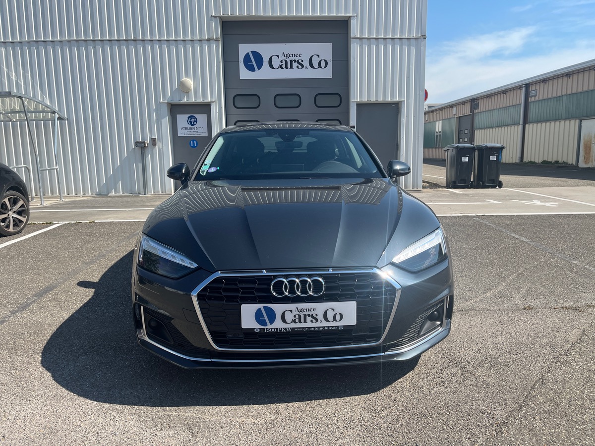 Audi A5 Sportback 40 2.0 TFSi Mild Hybrid S-Tronic7 190 cv DESIGN, suivi complet, sièges chauffants