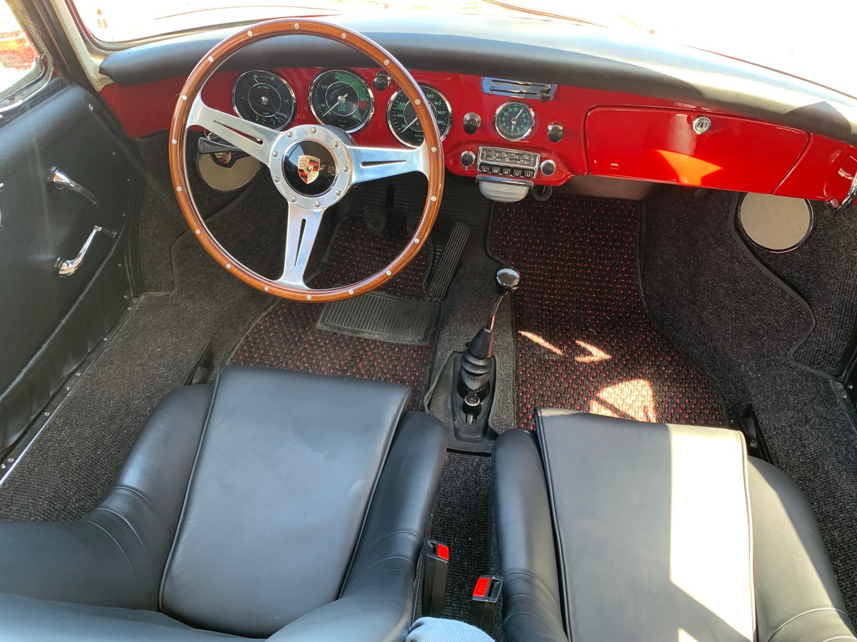 Porsche 356B 75 chevaux | Reuter | Restaurée carrosserie et moteur | Rapport d'expertise disponible