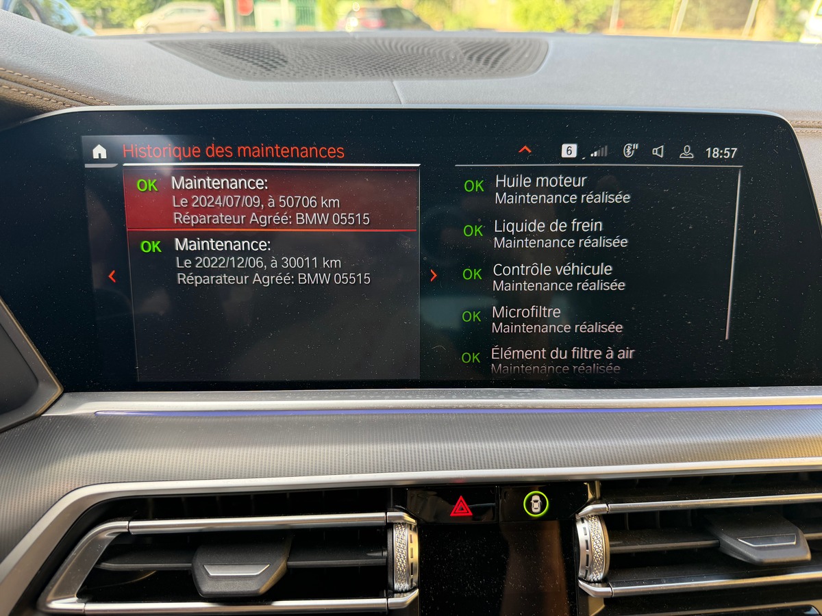Bmw X5 G05 3.0d 30d 286ch XDRIVE M Sport / Feux Laser / Toit Panoramique Ouvrant / Caméra 360°