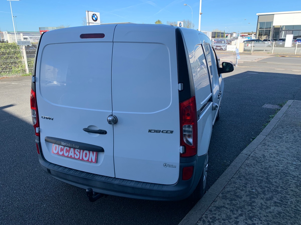 Mercedes-Benz Citan 90 ch | Long | TVA Récupérable | 2 Places | Régulateur vitesse | Climatisation